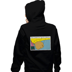 Secret_Shirts Zippered Hoodies, Unisex / Small / Black Arthur's Fist