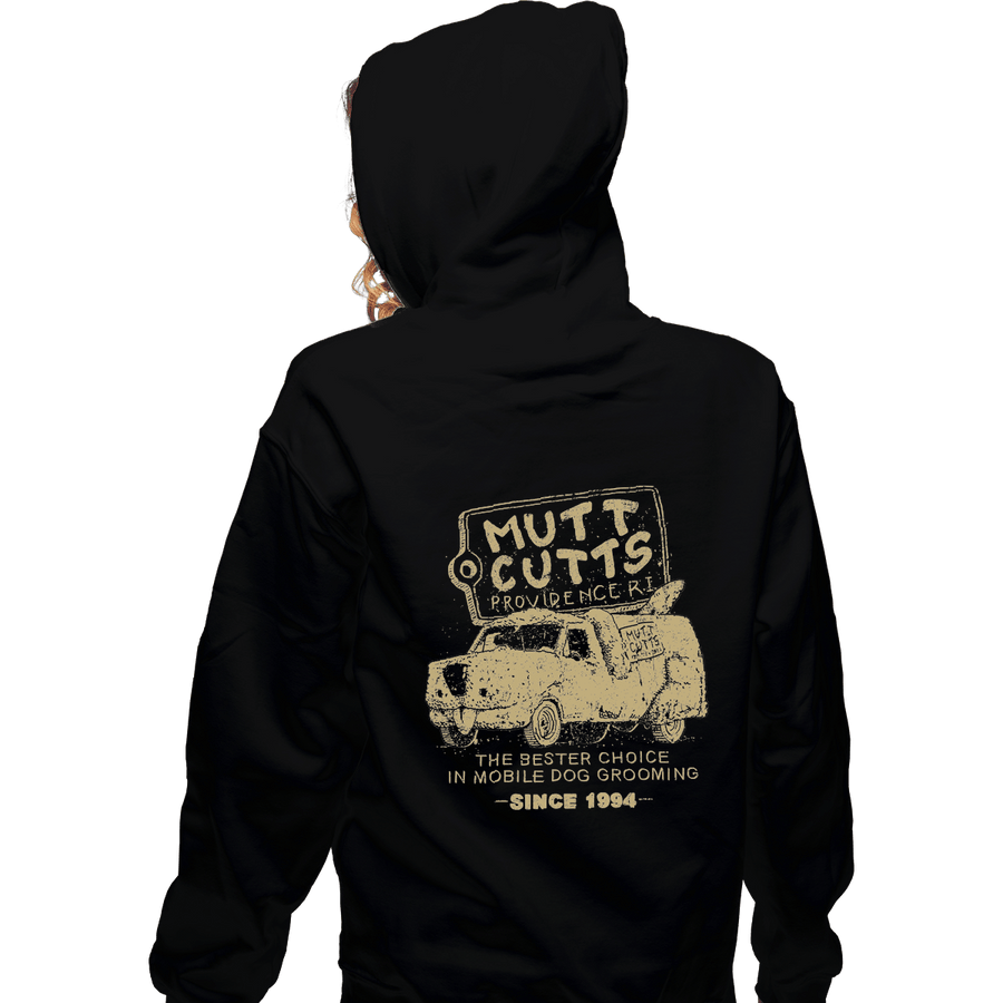 Shirts Zippered Hoodies, Unisex / Small / Black Mutt Cuts