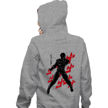 Load image into Gallery viewer, Shirts Zippered Hoodies, Unisex / Small / Sports Grey Crimson Joseph
