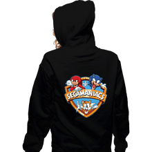 Load image into Gallery viewer, Daily_Deal_Shirts Zippered Hoodies, Unisex / Small / Black Segamaniacs
