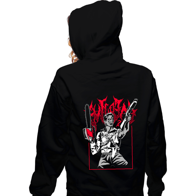Daily_Deal_Shirts Zippered Hoodies, Unisex / Small / Black Deadite