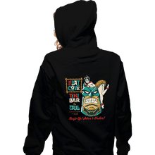 Load image into Gallery viewer, Secret_Shirts Zippered Hoodies, Unisex / Small / Black Bat Tiki
