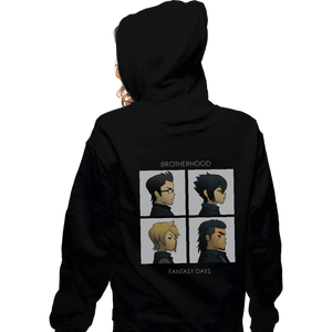 Shirts Zippered Hoodies, Unisex / Small / Black Brotherhood Fantasy Days