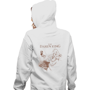 Shirts Zippered Hoodies, Unisex / Small / White The Daren King