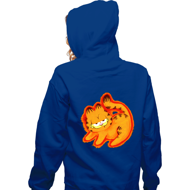 Daily_Deal_Shirts Zippered Hoodies, Unisex / Small / Royal Blue The Lasagna King