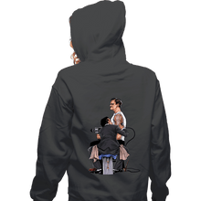 Load image into Gallery viewer, Shirts Zippered Hoodies, Unisex / Small / Dark Heather Quentin
