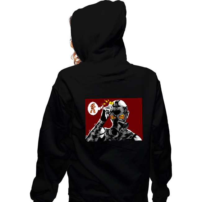 Daily_Deal_Shirts Zippered Hoodies, Unisex / Small / Black I Can Read Your Memory Slot