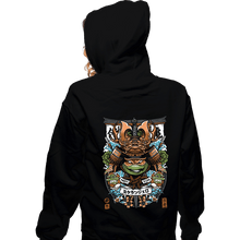 Load image into Gallery viewer, Daily_Deal_Shirts Zippered Hoodies, Unisex / Small / Black Samurai Mikey
