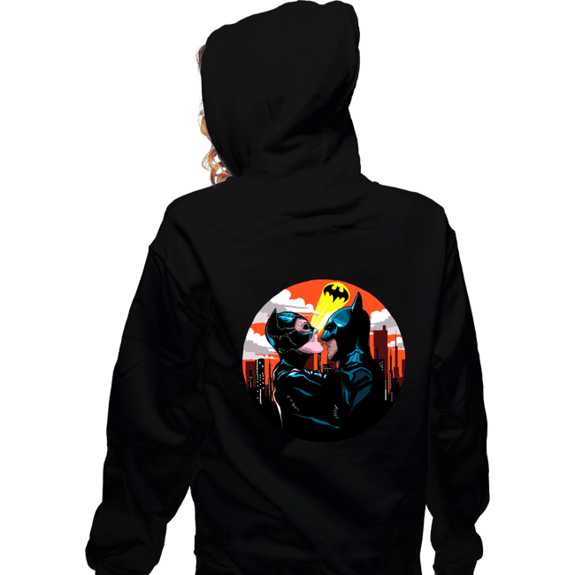 Daily_Deal_Shirts Zippered Hoodies, Unisex / Small / Black A Deadly Kiss