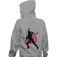 Load image into Gallery viewer, Shirts Zippered Hoodies, Unisex / Small / Sports Grey Crimson Might Guy
