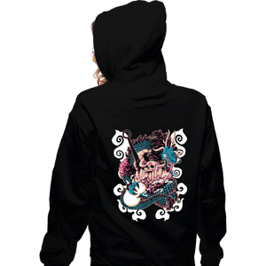 Shirts Zippered Hoodies, Unisex / Small / Black Kaidou of the Beasts