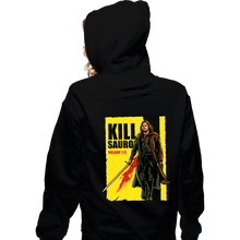 Load image into Gallery viewer, Secret_Shirts Zippered Hoodies, Unisex / Small / Black KILL DARK LORD
