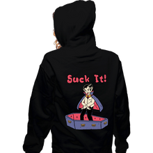 Load image into Gallery viewer, Daily_Deal_Shirts Zippered Hoodies, Unisex / Small / Black Suck It!
