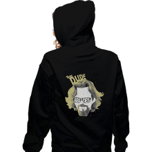 Load image into Gallery viewer, Shirts Zippered Hoodies, Unisex / Small / Black The Dude Abides
