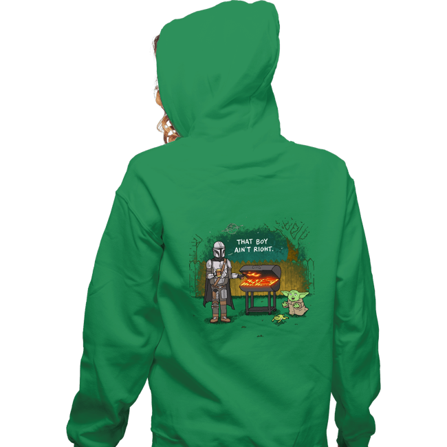 Secret_Shirts Zippered Hoodies, Unisex / Small / Irish Green That Boy Aint Right