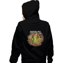 Load image into Gallery viewer, Shirts Zippered Hoodies, Unisex / Small / Black Fight Like Hell
