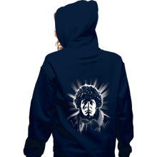 Load image into Gallery viewer, Daily_Deal_Shirts Zippered Hoodies, Unisex / Small / Navy Tom Baker
