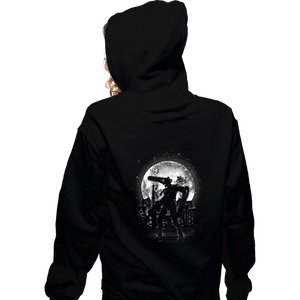 Secret_Shirts Zippered Hoodies, Unisex / Small / Black The Moonlight Chainsaw