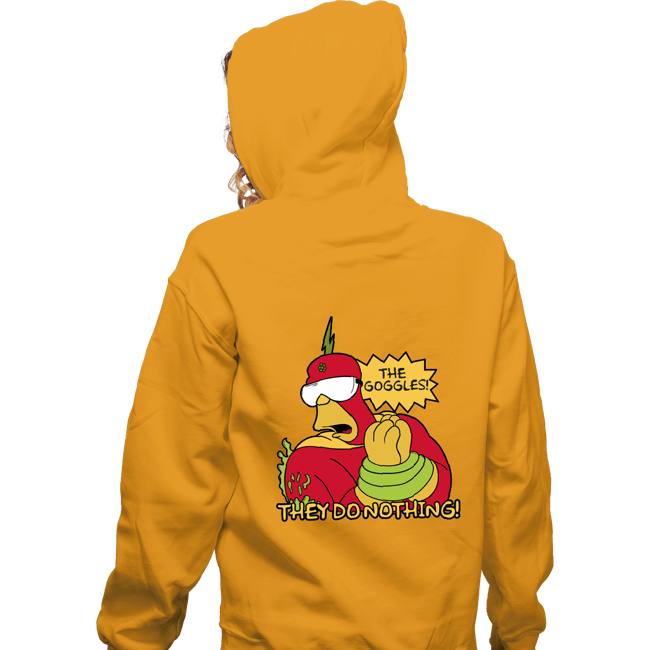 Secret_Shirts Zippered Hoodies, Unisex / Small / White The Goggles!