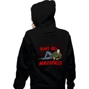 Shirts Zippered Hoodies, Unisex / Small / Black Don't Go Jason Waterfalls