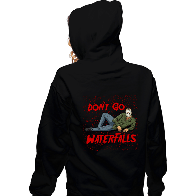 Shirts Zippered Hoodies, Unisex / Small / Black Don't Go Jason Waterfalls