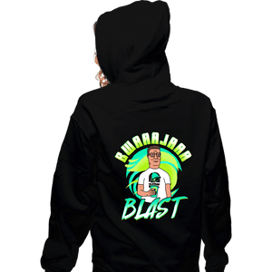 Secret_Shirts Zippered Hoodies, Unisex / Small / Black Bwaajaa Blast