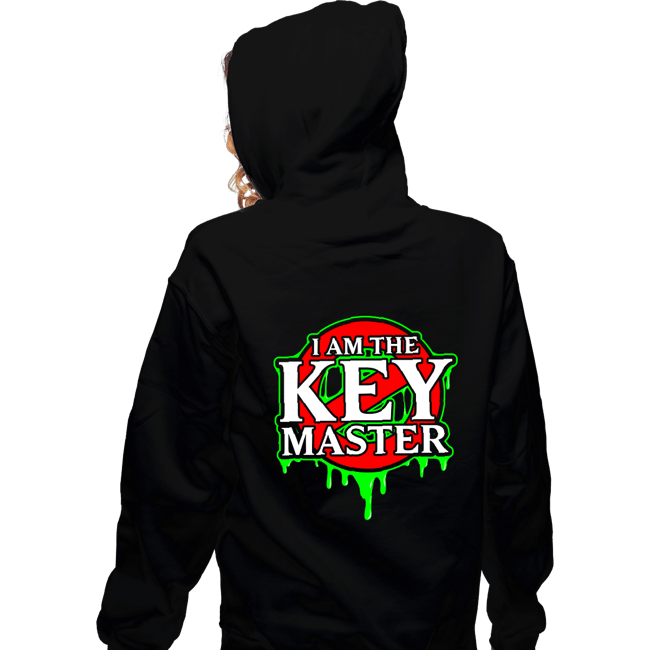 Daily_Deal_Shirts Zippered Hoodies, Unisex / Small / Black The Keymaster
