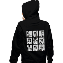 Load image into Gallery viewer, Shirts Zippered Hoodies, Unisex / Small / Black Bat Villains Jail
