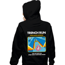 Load image into Gallery viewer, Shirts Zippered Hoodies, Unisex / Small / Black Trench Run
