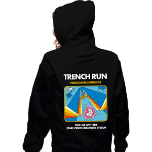 Shirts Zippered Hoodies, Unisex / Small / Black Trench Run