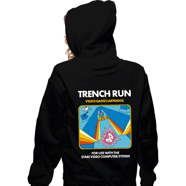 Shirts Zippered Hoodies, Unisex / Small / Black Trench Run