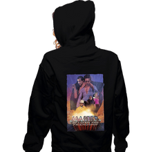 Load image into Gallery viewer, Daily_Deal_Shirts Zippered Hoodies, Unisex / Small / Black Master of Karate And Friendship
