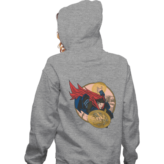 Daily_Deal_Shirts Zippered Hoodies, Unisex / Small / Sports Grey Strange 300