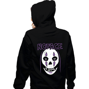 Secret_Shirts Zippered Hoodies, Unisex / Small / Black Punk NoFace