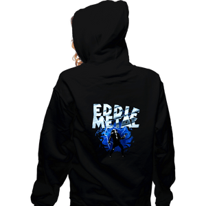 Shirts Zippered Hoodies, Unisex / Small / Black Eddie Metal