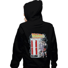 Load image into Gallery viewer, Shirts Zippered Hoodies, Unisex / Small / Black Back to the Phone Booth
