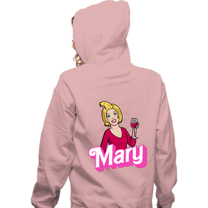 Daily_Deal_Shirts Zippered Hoodies, Unisex / Small / Red Mary Doll