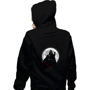 Shirts Zippered Hoodies, Unisex / Small / Black Moonlight Lord