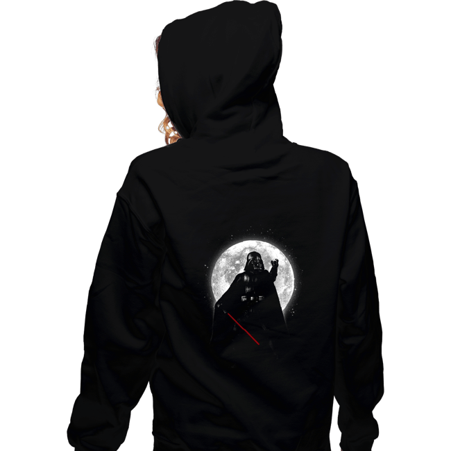Shirts Zippered Hoodies, Unisex / Small / Black Moonlight Lord