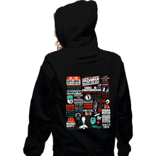 Load image into Gallery viewer, Shirts Zippered Hoodies, Unisex / Small / Black All Things Office

