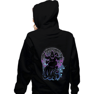 Shirts Zippered Hoodies, Unisex / Small / Black Dark Ursula