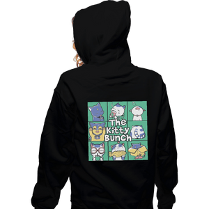 Shirts Zippered Hoodies, Unisex / Small / Black The Kitty Bunch