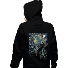 Load image into Gallery viewer, Shirts Pullover Hoodies, Unisex / Small / Black Starry Remake
