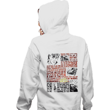 Load image into Gallery viewer, Shirts Zippered Hoodies, Unisex / Small / White Take On Me
