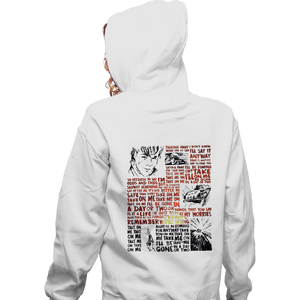 Shirts Zippered Hoodies, Unisex / Small / White Take On Me