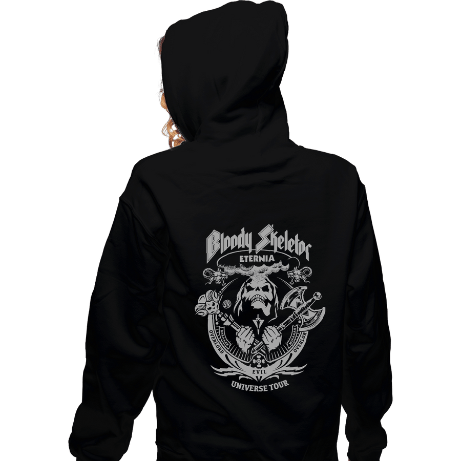 Shirts Zippered Hoodies, Unisex / Small / Black Bloody Skeletor