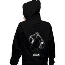 Load image into Gallery viewer, Daily_Deal_Shirts Zippered Hoodies, Unisex / Small / Black Glow In The Dark GhostFace
