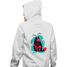 Load image into Gallery viewer, Shirts Zippered Hoodies, Unisex / Small / White Cat Shapes
