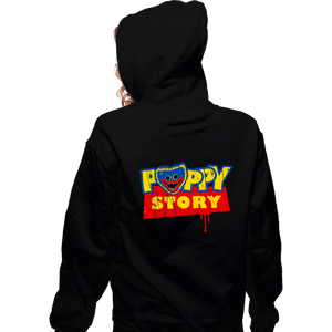 Secret_Shirts Zippered Hoodies, Unisex / Small / Black Poppy Story