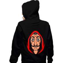 Load image into Gallery viewer, Shirts Zippered Hoodies, Unisex / Small / Black Mask
